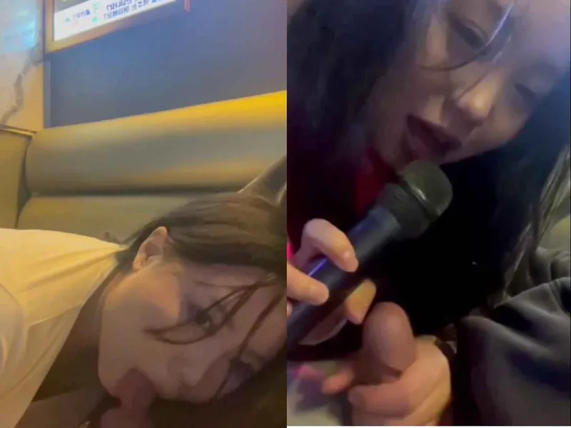 Hát karaoke em cầm nhầm mic thành cặc anh rồi mút luôn